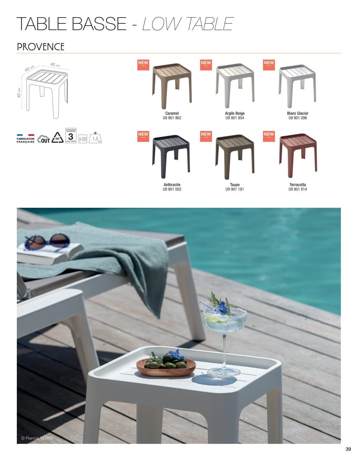 Transats & Tables Basses